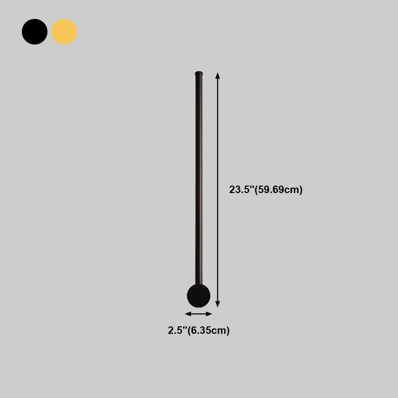 Speciale in metallo lineare SCONCE MODERNY SEMPLICITÀ MULTURICA ALLUMINA A MONTRIO DELLA parete