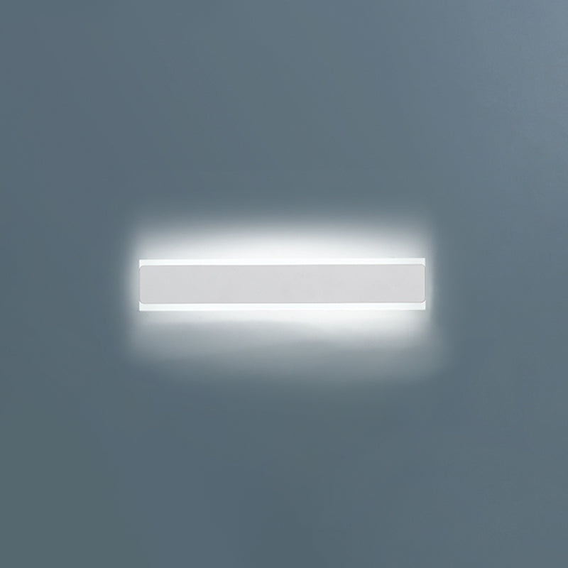 Linear Shape Metal Wall Sconce Modern Style 1- Light Wall Mount Light