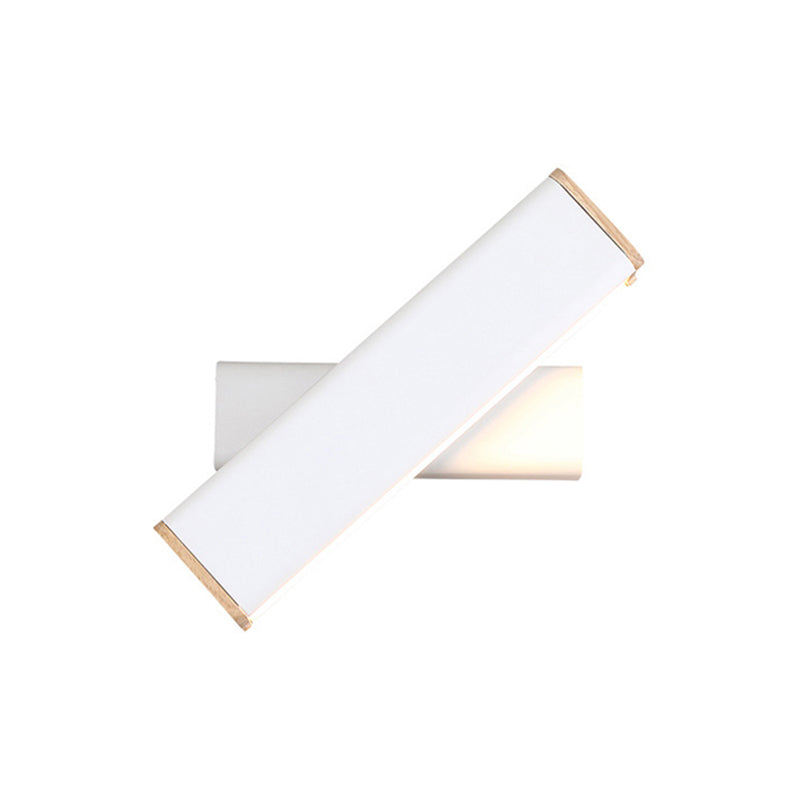 Luci di scarpa rettangolare in metallo MODERNO MODERNA 1 Fissature per illuminazione da parete