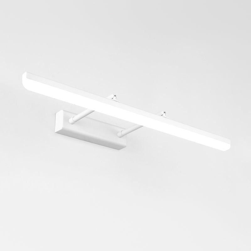 1 Light Tube Vanity Lighting Fixtures Modern Style Metal Vanity Mirror Lights