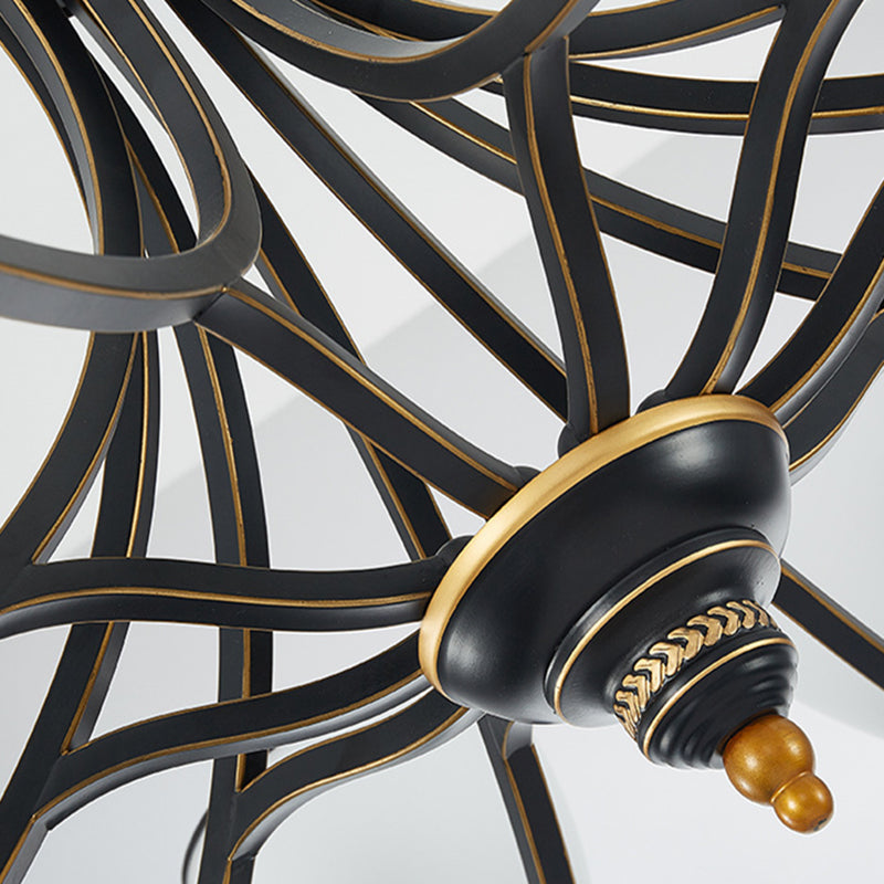 Modern Style Hanging Light Fixture Crystal Pendant Lamp for Bedroom