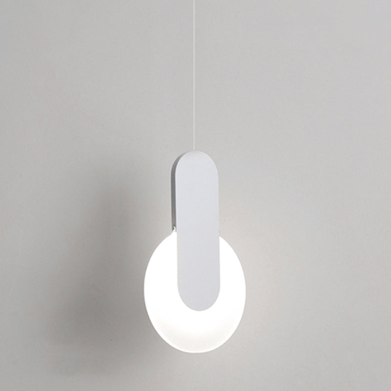 Moderne Acrylheizenleuchte LED -LED -Anhänger Licht für Wohnzimmer