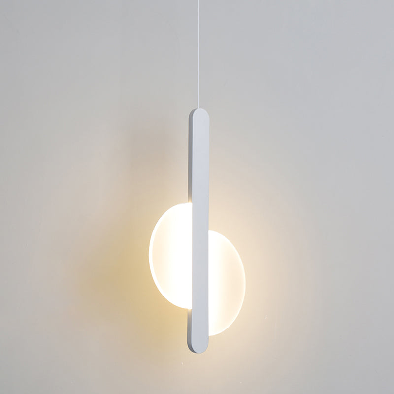 Moderne Acrylheizenleuchte LED -LED -Anhänger Licht für Wohnzimmer