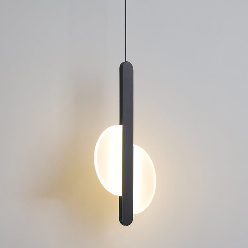 Moderne Acrylheizenleuchte LED -LED -Anhänger Licht für Wohnzimmer