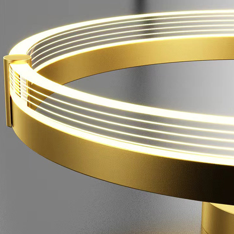 Lampada del soffitto a forma ad anello Lampada del soffitto a sfioramento a filo a filo a filo a filo a sfioramento