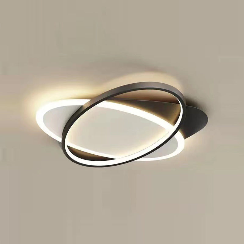 Metalen Geometrisch Plafond Lamp Armatuur Moderne Stijl LED Plafond Mount Light Fixture