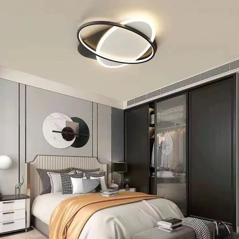 Metalen Geometrisch Plafond Lamp Armatuur Moderne Stijl LED Plafond Mount Light Fixture