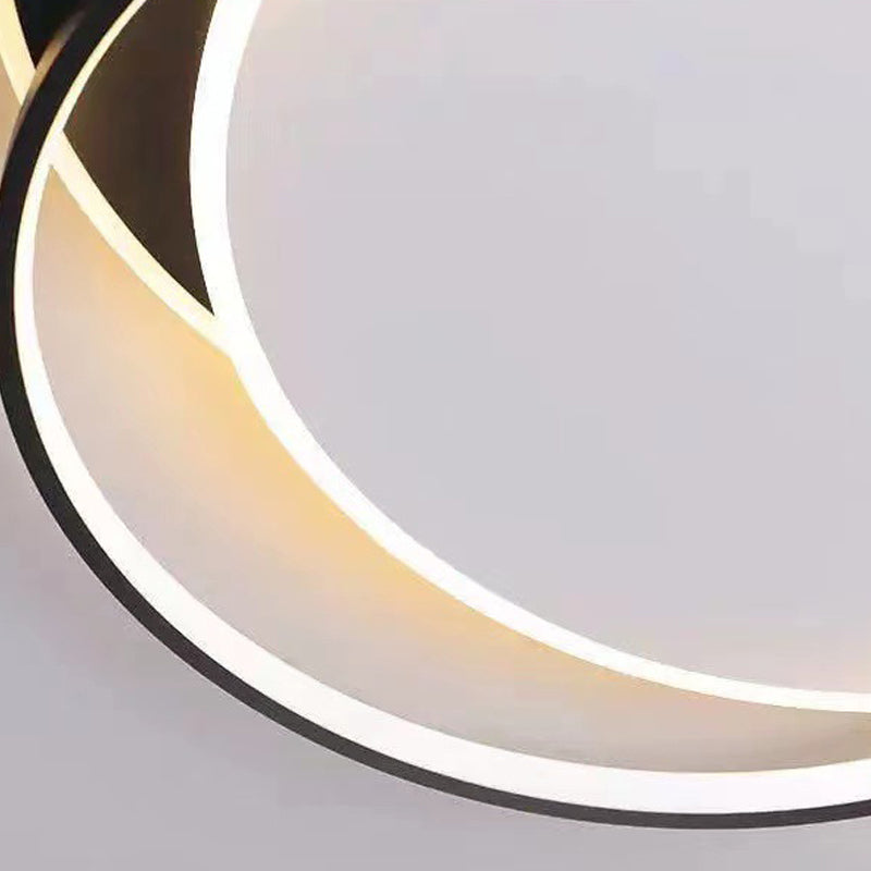 Metalen Geometrisch Plafond Lamp Armatuur Moderne Stijl LED Plafond Mount Light Fixture