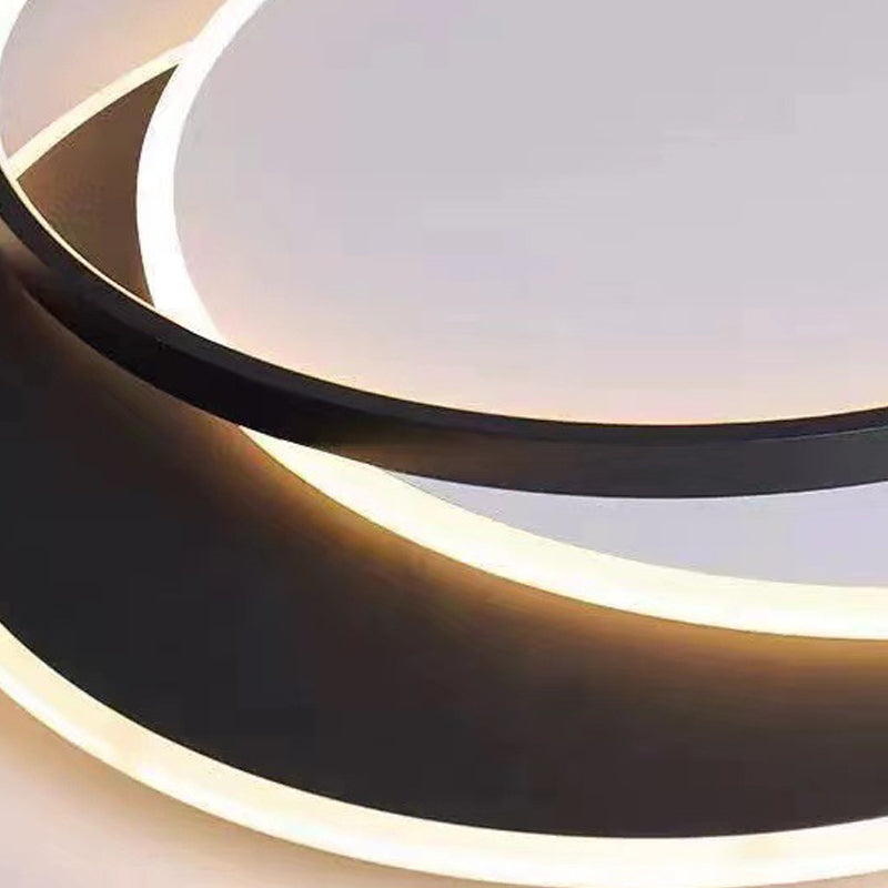 Metalen Geometrisch Plafond Lamp Armatuur Moderne Stijl LED Plafond Mount Light Fixture