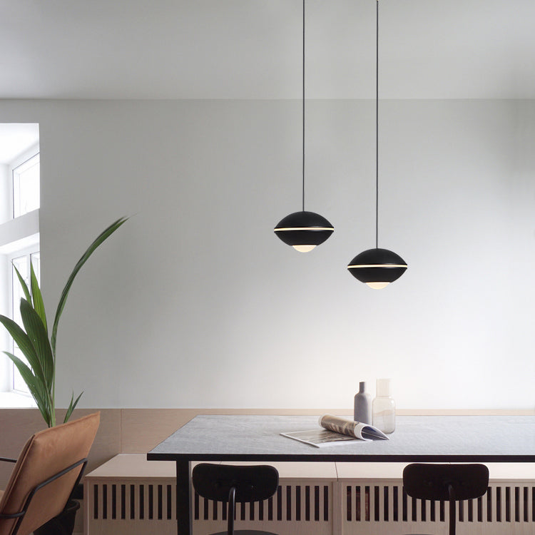 Alluminio UFO a sospensione UFO LED minimalista Mini Sospensione Luce per camera da letto