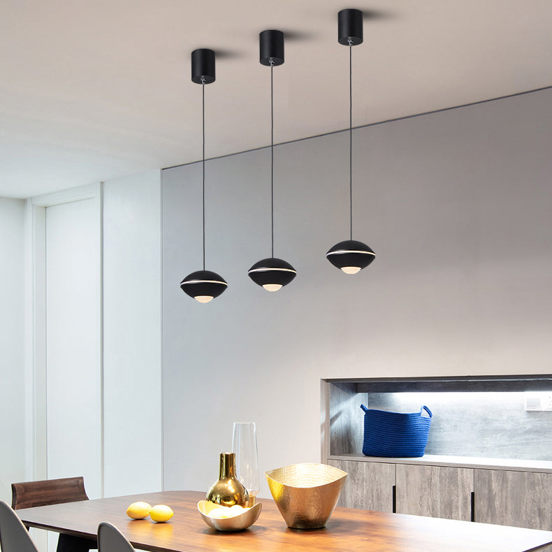 Alluminio UFO a sospensione UFO LED minimalista Mini Sospensione Luce per camera da letto