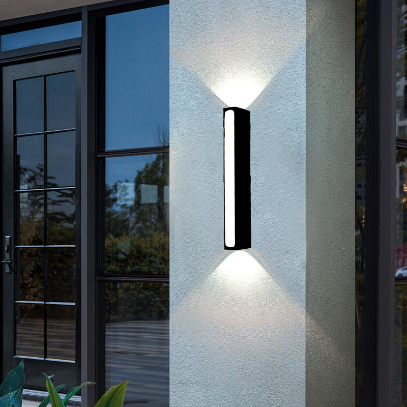 Stile Nordic in stile Alluminio Lumo geometrico Led Sconce per all'aperto