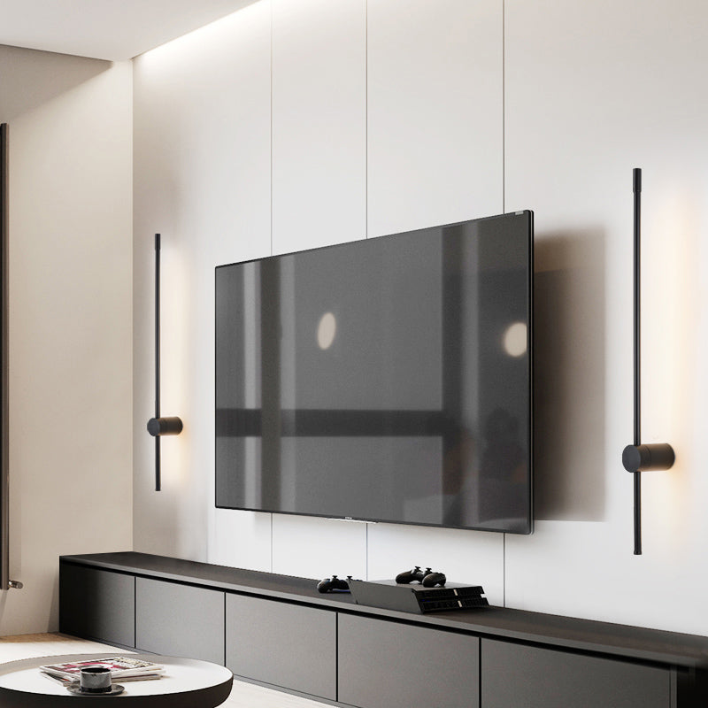 Application murale à LED légère de style moderne légère pour le salon
