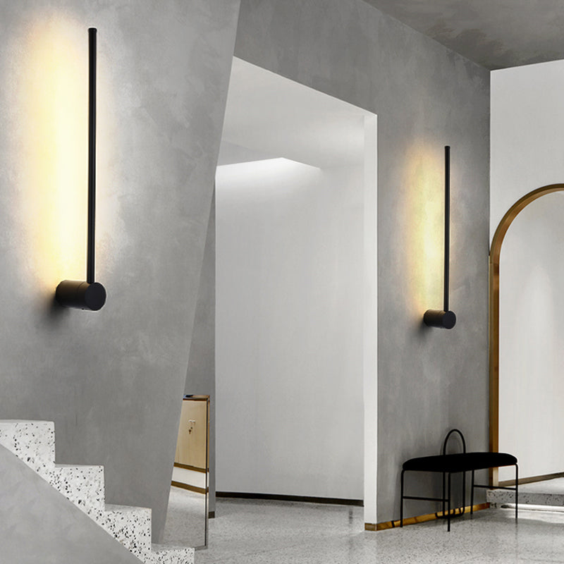 Application murale à LED légère de style moderne légère pour le salon