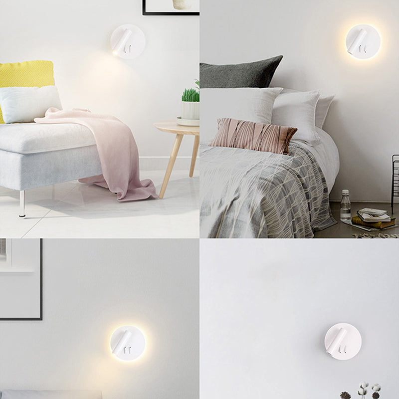 Moderner Stil Metall Wandleuchte geometrische Form Lesen Wandleuchten für Schlafzimmer