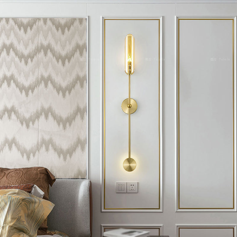 Luz de pared simple de pared modernista para el dormitorio de la sala de estar