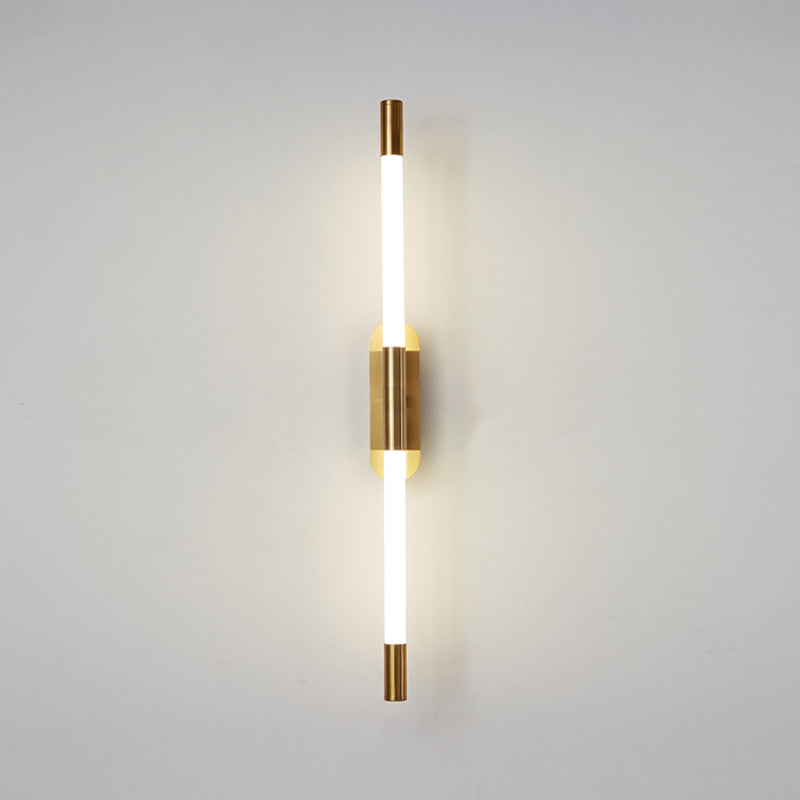 Salon Murne Gamique Postmodern Metal Wall Murd Lightture avec une teinte acrylique