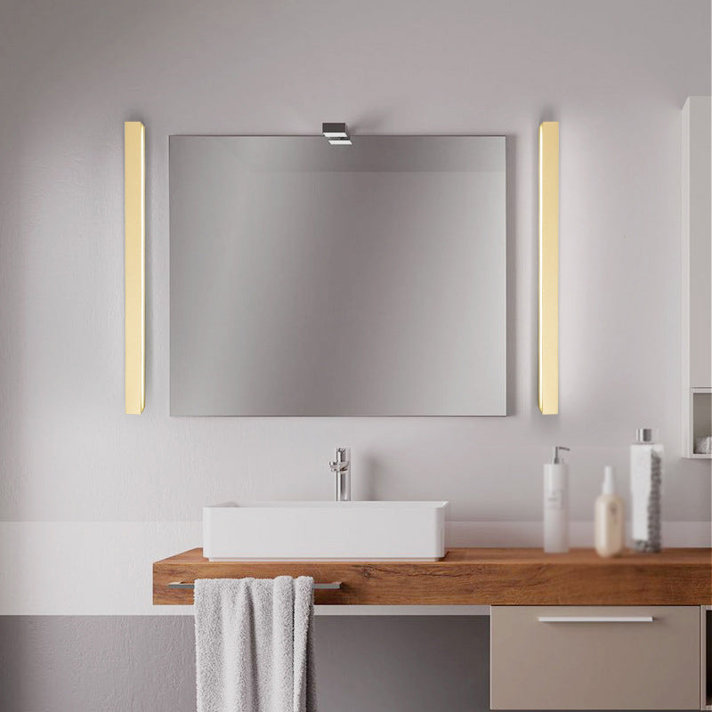 Modern Style Led Vanity Light Simple Linear Mirror Lighting Fixture for Washing Room