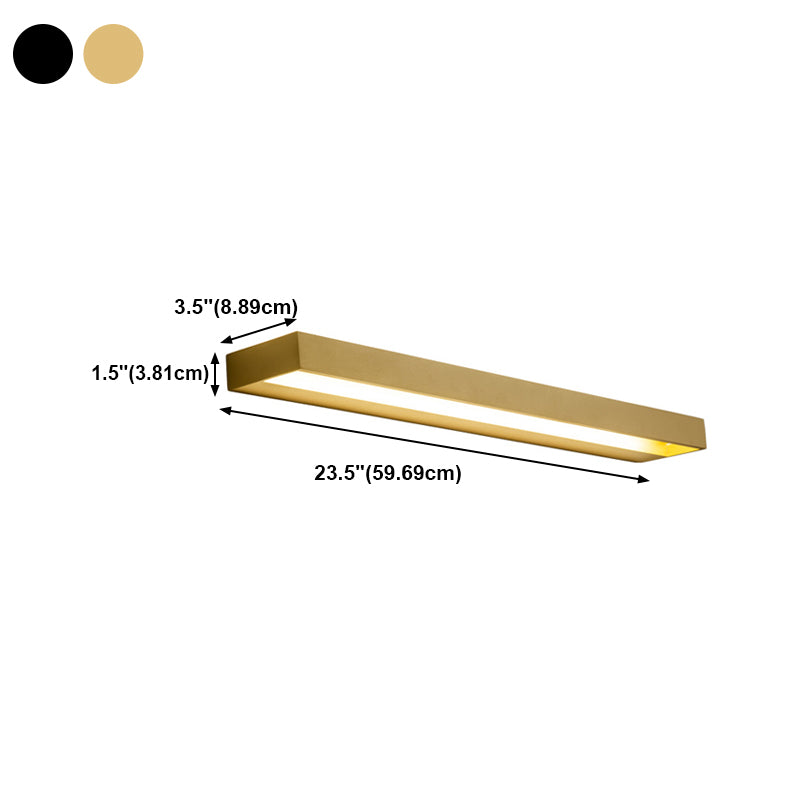 Modern Style Led Vanity Light Simple Linear Mirror Lighting Fixture for Washing Room