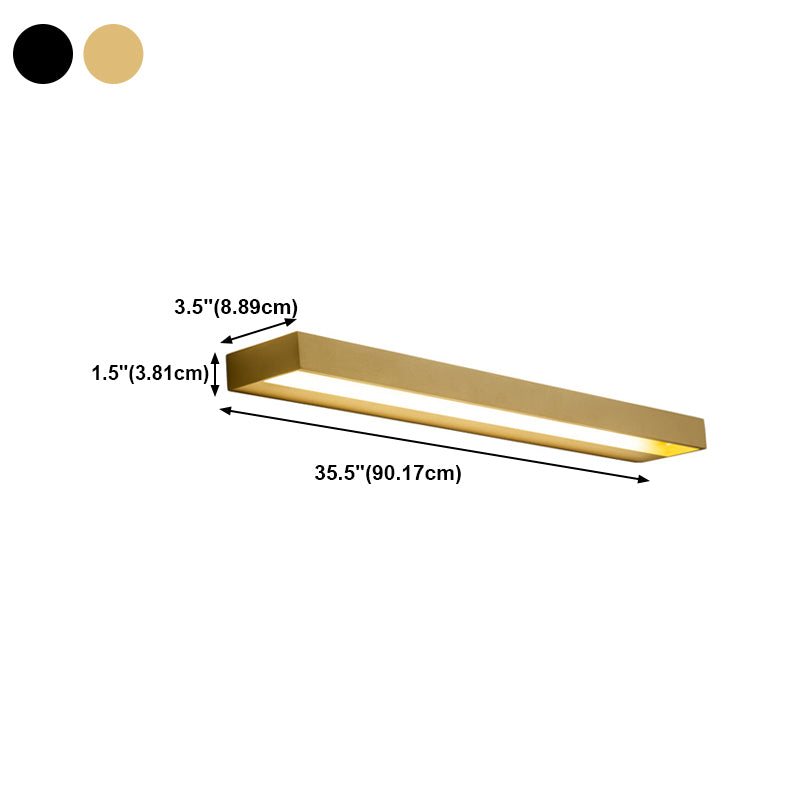 Modern Style Led Vanity Light Simple Linear Mirror Lighting Fixture for Washing Room