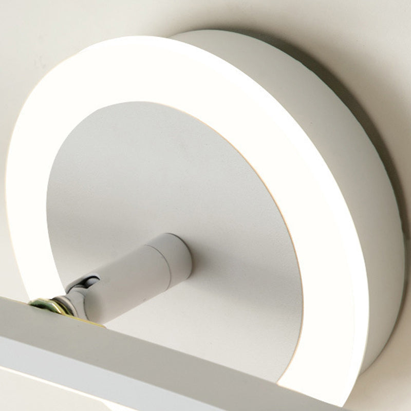 Contemporary Style Led Vanity Light Simple Linear Mirror Lighting Fixture for Washing Room