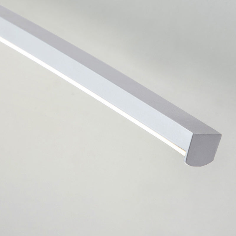 Contemporary Style Led Vanity Light Simple Linear Mirror Lighting Fixture for Washing Room