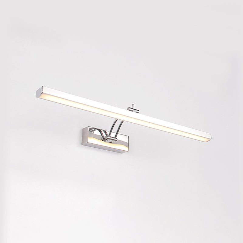 Contemporary Vanity Light Simple Linear Mirror Lighting Fixtures for Bathroom
