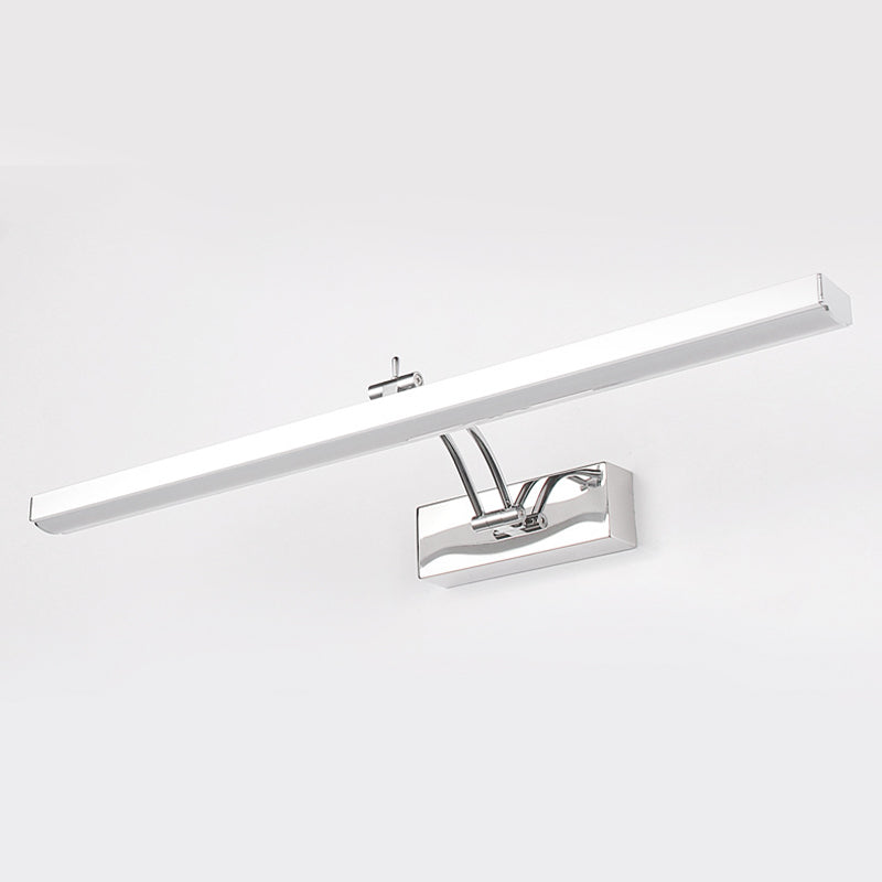 Contemporary Vanity Light Simple Linear Mirror Lighting Fixtures for Bathroom