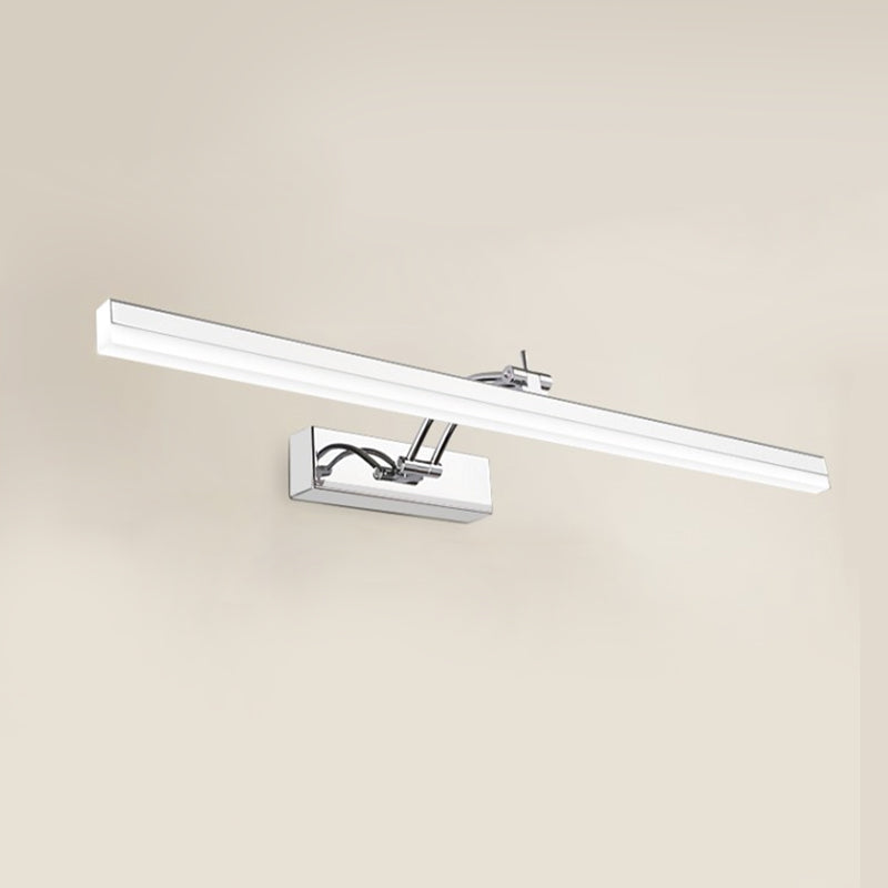 Contemporary Vanity Light Simple Linear Mirror Lighting Fixtures for Bathroom