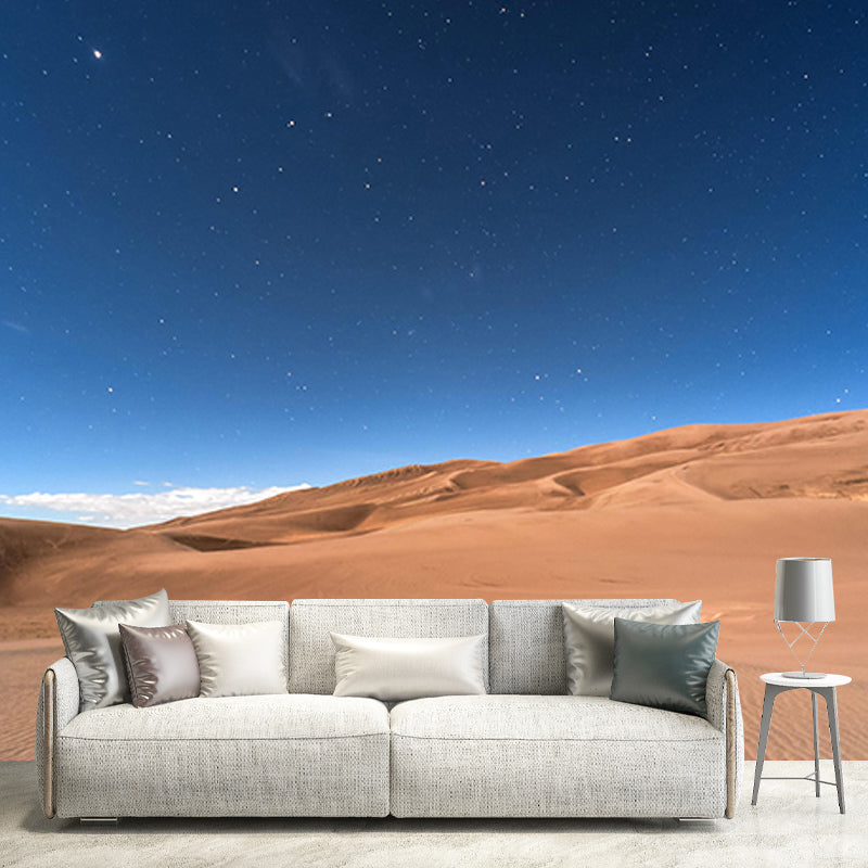 Environment Friendly Resistant Mural Wallpaper Desert Living Room Wall Mural