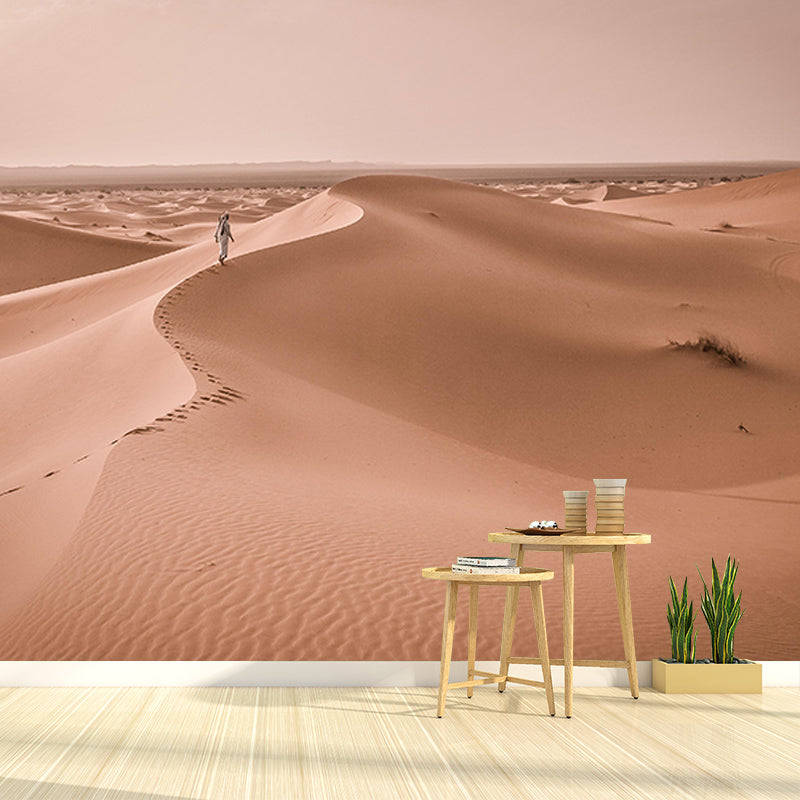 Photography Stain Resistant Wall Mural Wallpaper Desert Sitting Room Wall Mural
