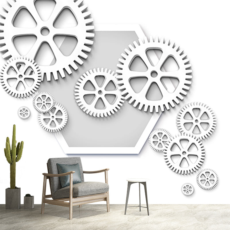 Environmental Wall Mural Wallpaper Metal Gear Living Room Wall Mural