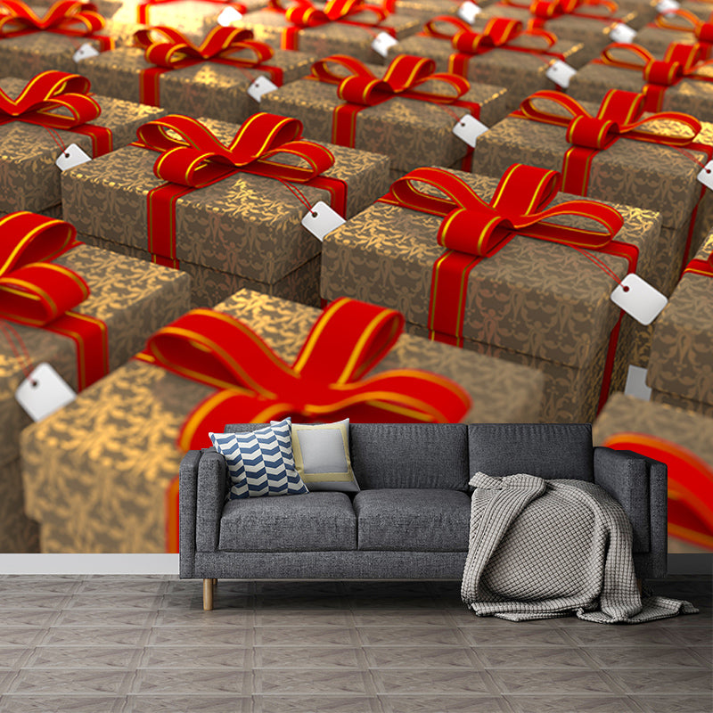 Decorative Wall Mural Wallpaper 3D Vision Sitting Room Wall Mural