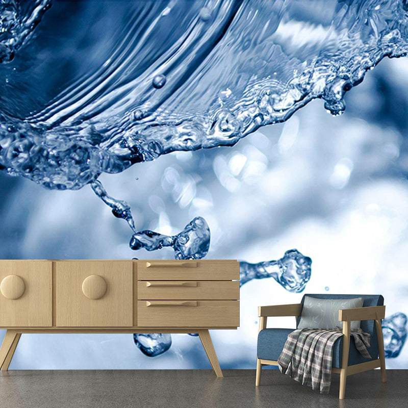 3D Vision Photography Mildew Resistant Wallpaper Environmental Sleeping Room Wall Mural