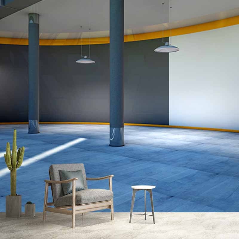 Modern Style Wall Mural Wallpaper 3D Vision Bedroom Wall Mural