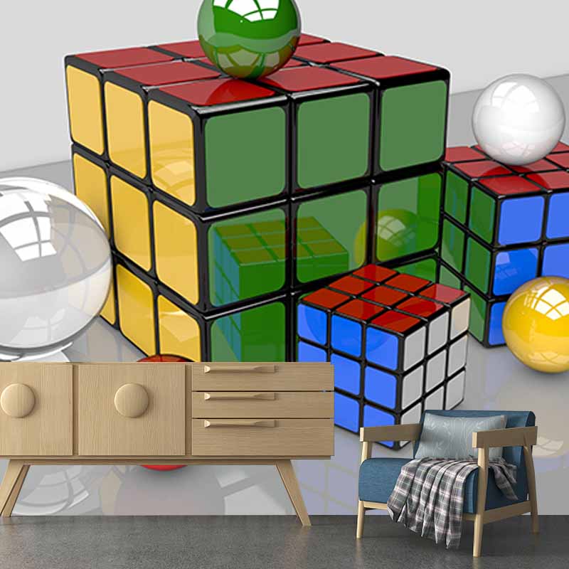 Environment Friendly Mural Wallpaper 3D Vision Photography Bedroom Wall Mural