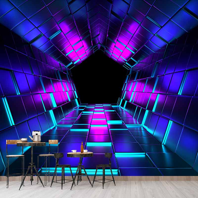 Washable Stain Resistant Wall Mural Wallpaper 3D Vision Sitting Room Wall Mural