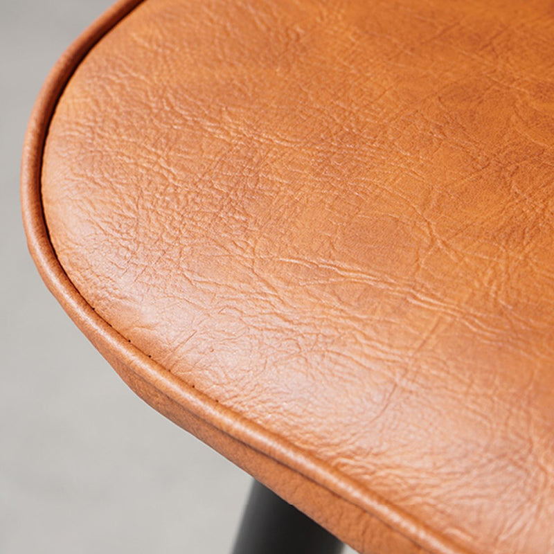 Nordic Metal Dining Chairs Dining Armless Side Chairs for Kitchen