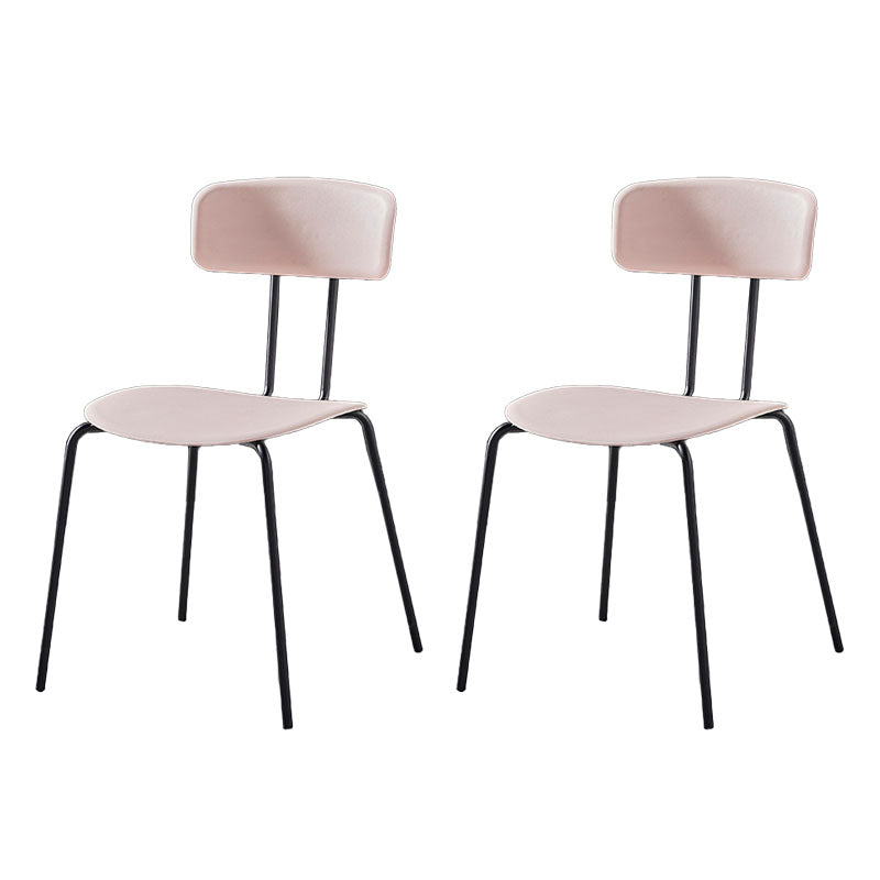 Design industriale Apri sedie da sala da pranzo sedie da pranzo senza braccio per cucina