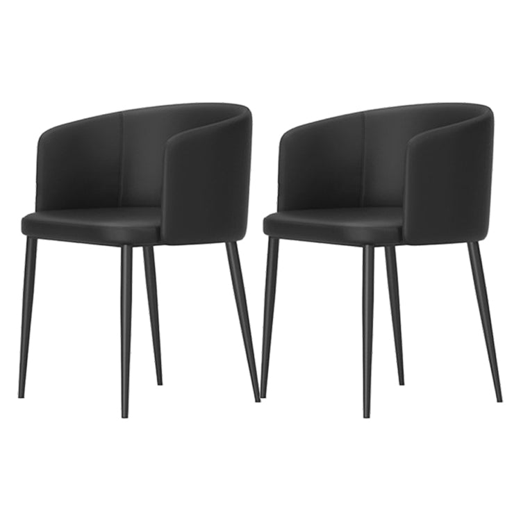 Final mate tapizado silla sólida casera moderna del brazo que cena la silla