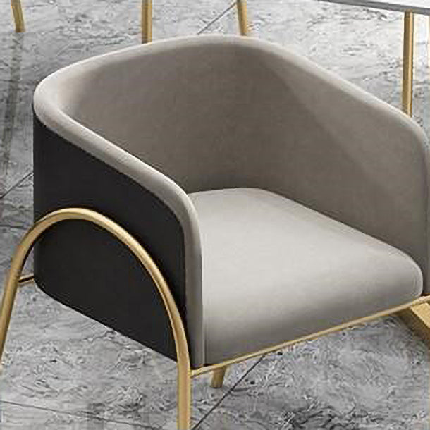 1/2/5/7 Pcs Metal Glam Style Dining Room Set with Rectangle Table Dinette Set