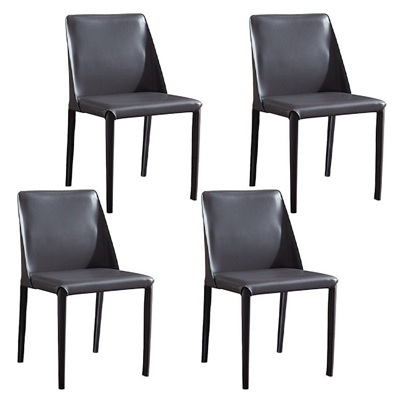 Contemporary 1/4/5/6 Pieces Dining Set Black Rectangle Dining Table Set