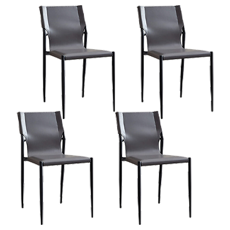 Contemporary 1/4/5/6 Pieces Dining Set Black Rectangle Dining Table Set