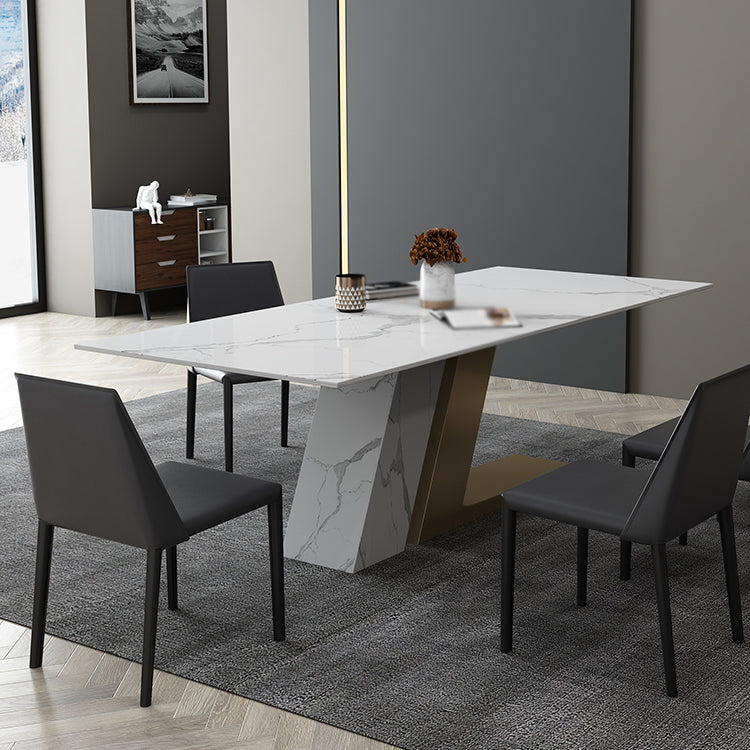 Contemporary 1/2/3/4/5/6/7 Pieces Dining Set Rectangle Dining Table Set