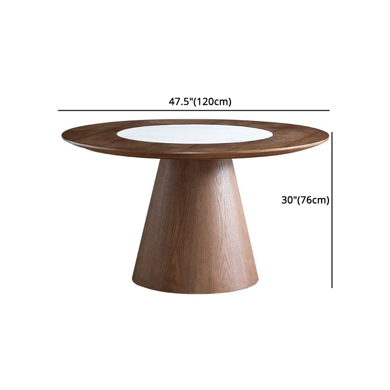 Modern 1/4/5/7 Pieces Dining Sintered Stone Dining Table Set with Wood Base for Home