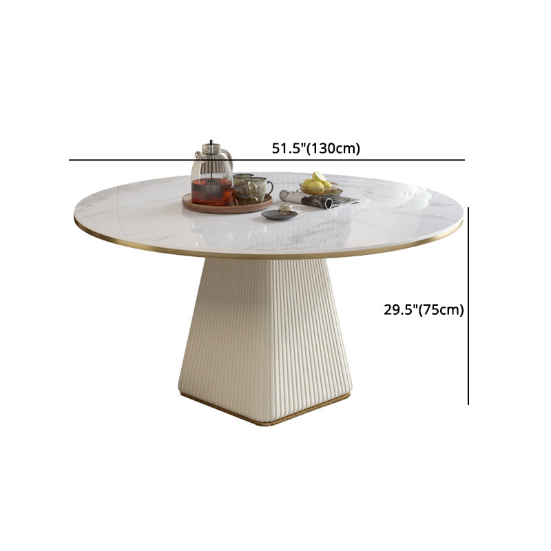 Contemporary 1/3/4/5/7 Pieces Dining Set Round Dining Room Table Set