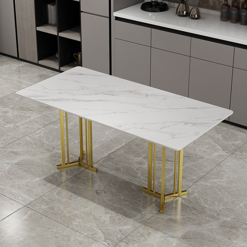 Glam Style 1/2/5 Pieces Dinette Set Rectangle Dinette Table with Dining Chair