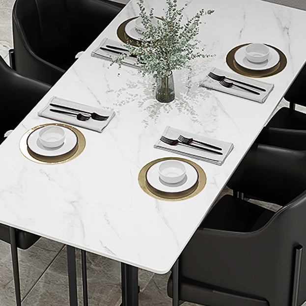 Glam Style 1/2/5 Pieces Dinette Set Rectangle Dinette Table with Dining Chair