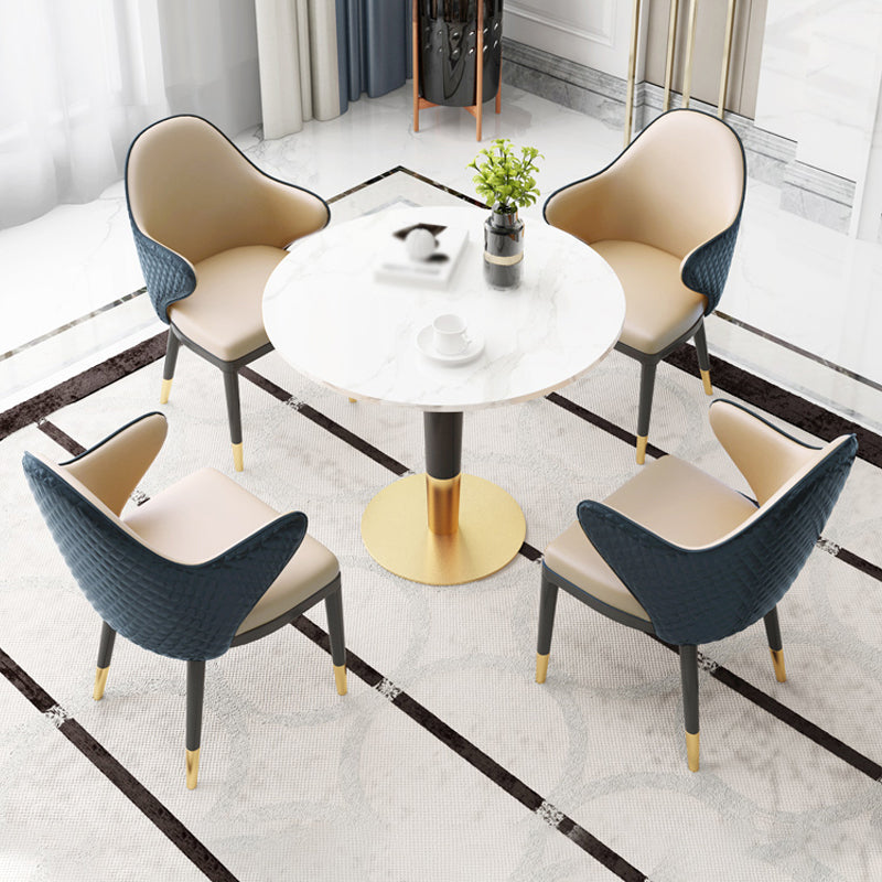 Contemporary 1/4/5 Pieces Dining Set Round Dining Room Table Set