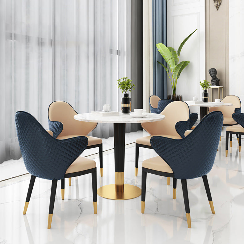 Contemporary 1/4/5 Pieces Dining Set Round Dining Room Table Set